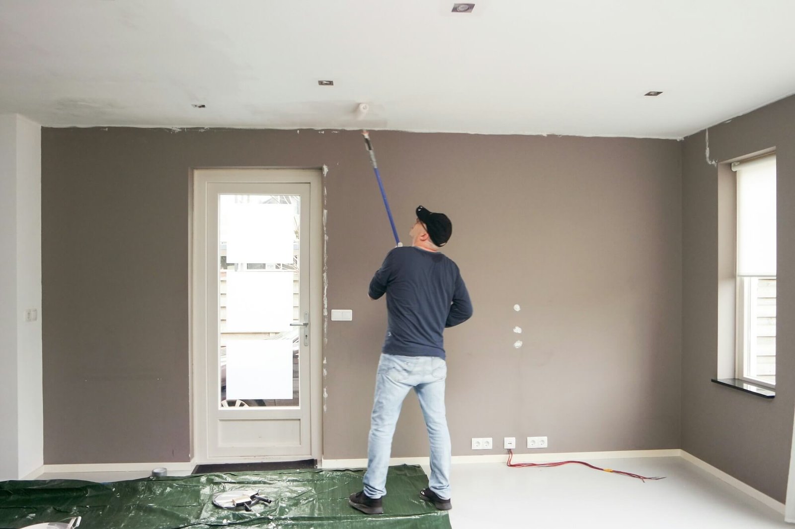 Exterior home renovation and painting